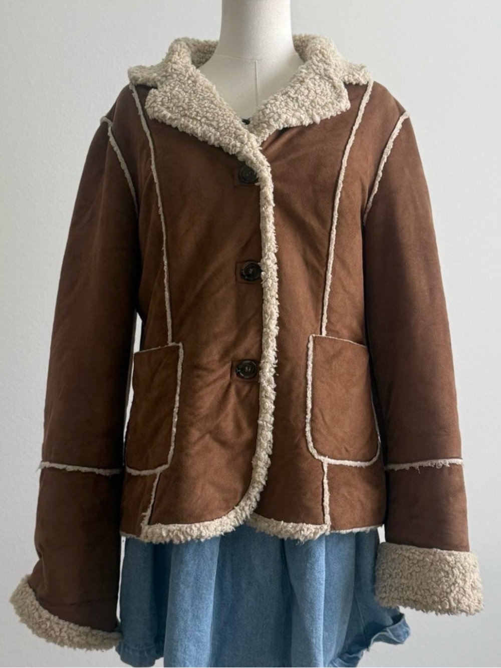 Marvin Richard’s Penny Lane Faux Fur Coat — Tagged M